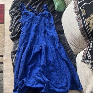 ROYAL BLUE LONG MAXI DRESS